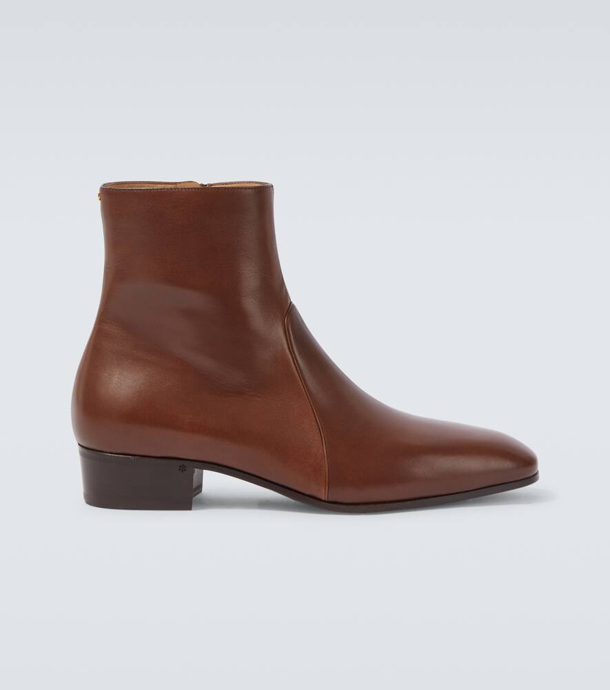 

Кожаные ботинки VLogo Valentino Garavani, Bark Brown