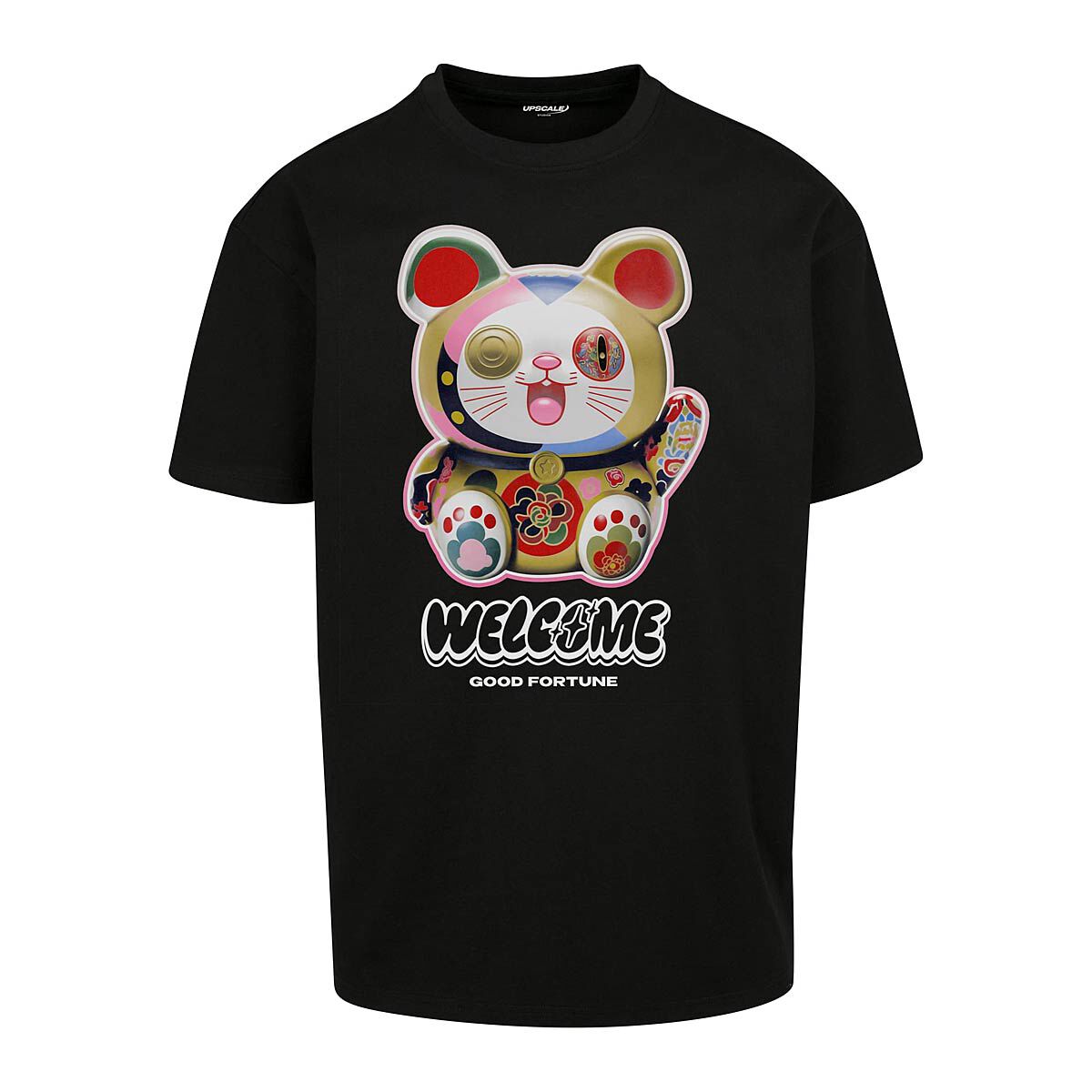 

Футболка Welcome Cat Oversize T-Shirt Mister Tee, цвет Schwarz