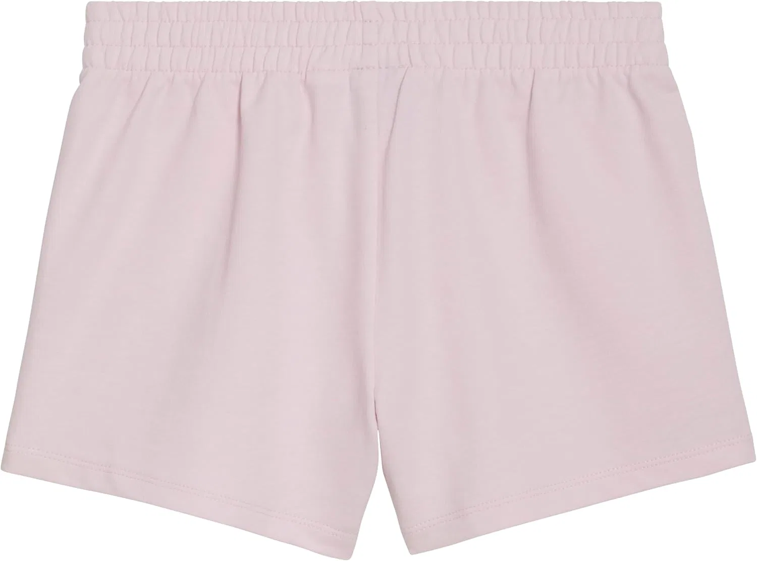 Детские шорты Puma из хлопка с французской махровой тканью, Light Pink/White — фото 3