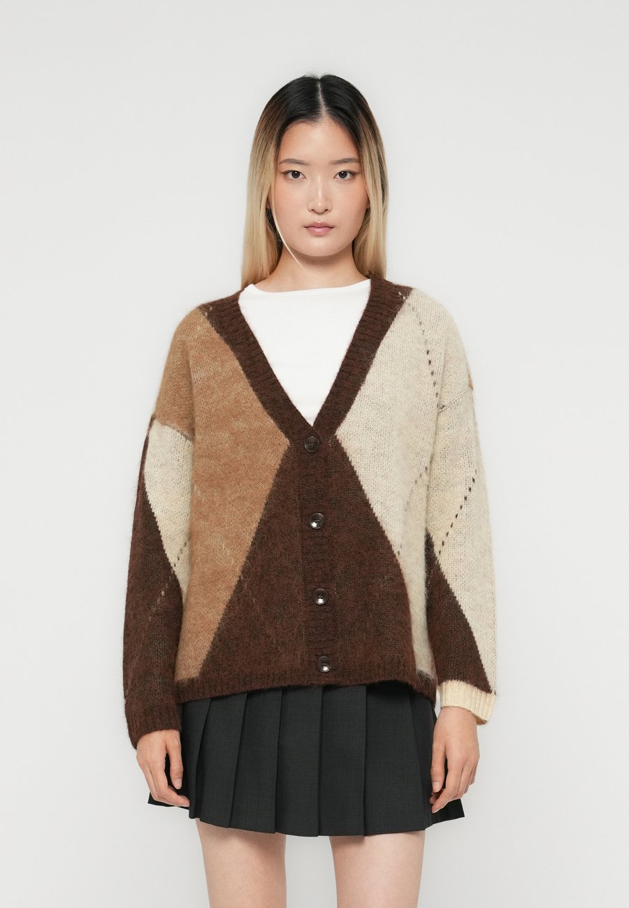 

Кардиган ONLY ONLNOEME, Chestnut/Cocoa Créme/Biscotti/Brown