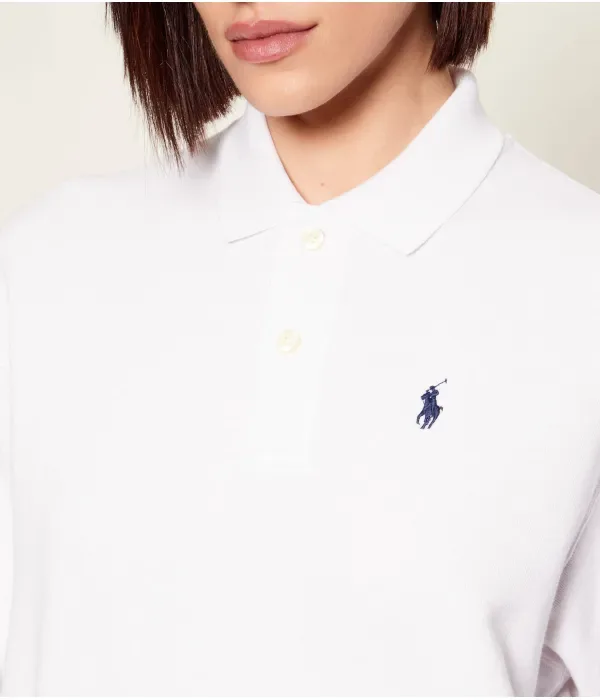 Полюс relaxed fit Polo Ralph Lauren, белый — фото 4