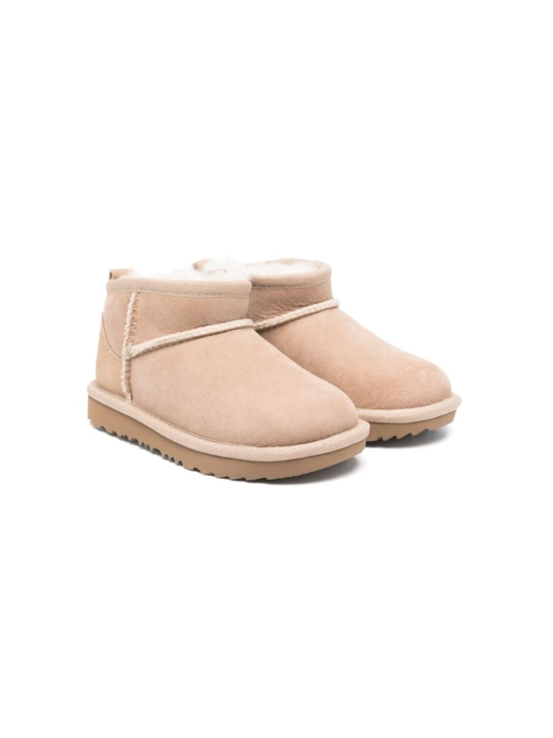 

UGG Kids ботинки Classic Ultra Mini для малышей, нейтральный цвет