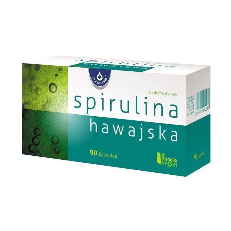 

Витамины и минералы Spirulina Hawajska , 90 шт