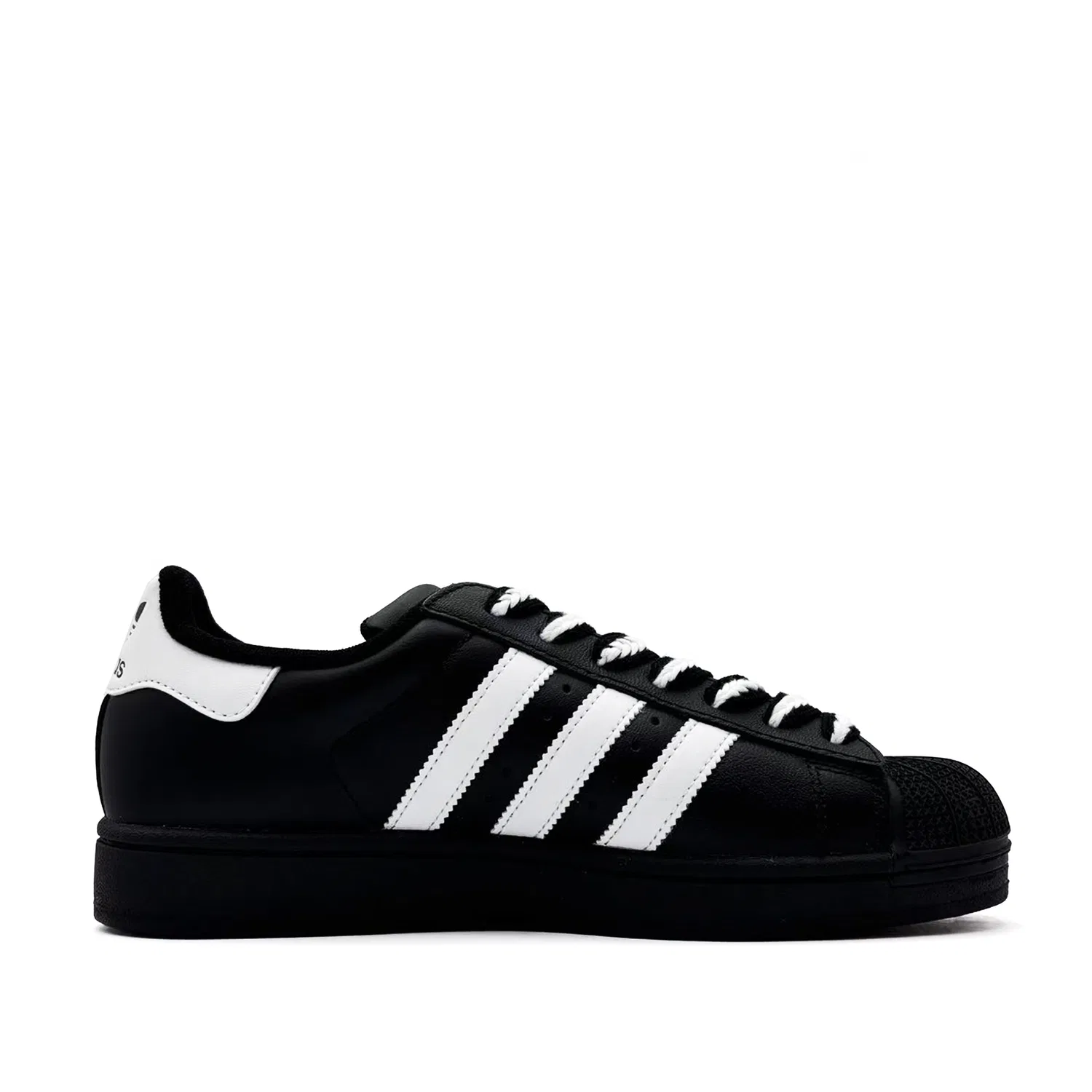 Кроссовки Superstar 2 White With Graffiti Leather Low top детские скейтбординговые Black White Teenagers Adidas Originals — фото 3