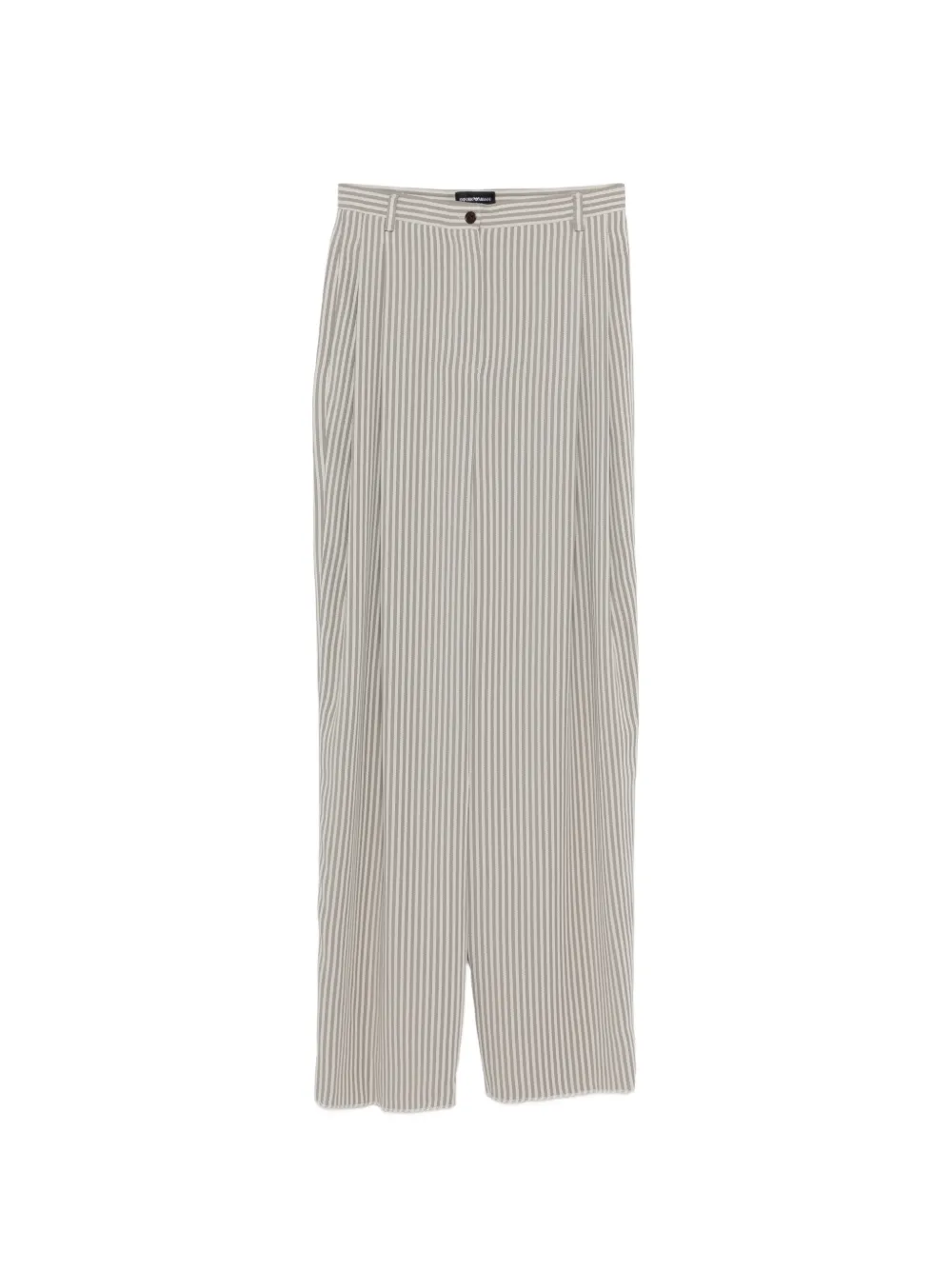 

Полосатые брюки Emporio Armani, бежевый