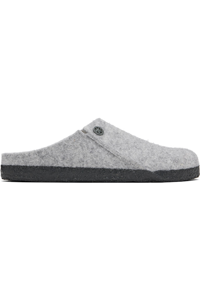Узкие тапочки Zermatt Birkenstock, серый