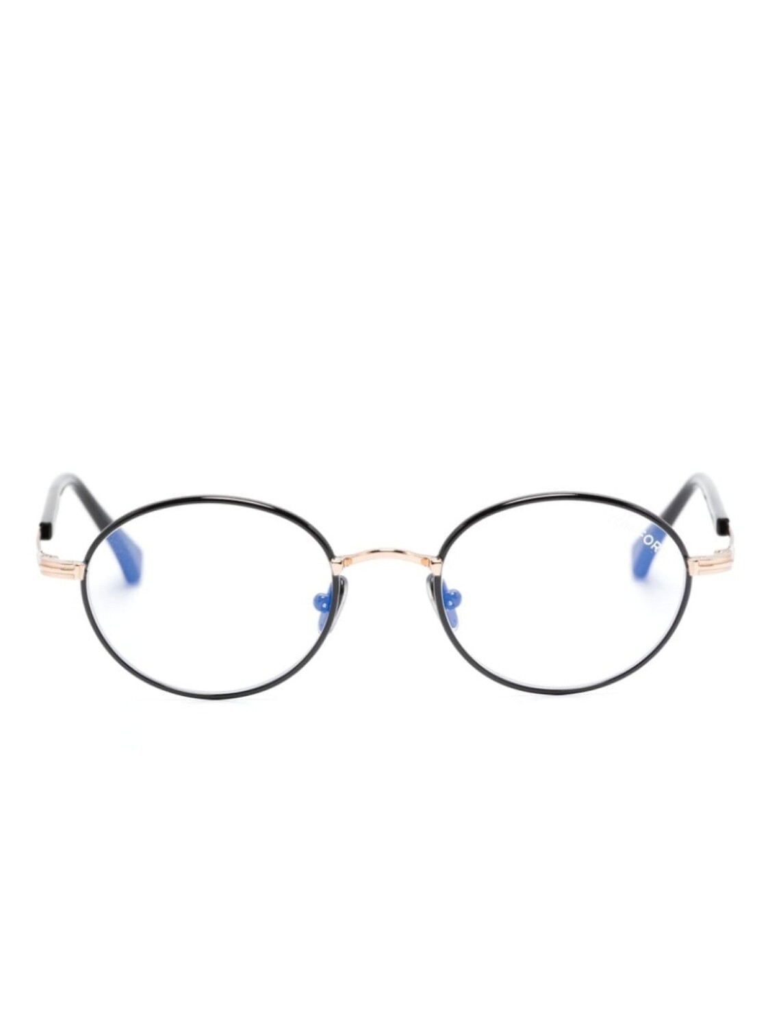 

TOM FORD Eyewear очки в круглой оправе, черный
