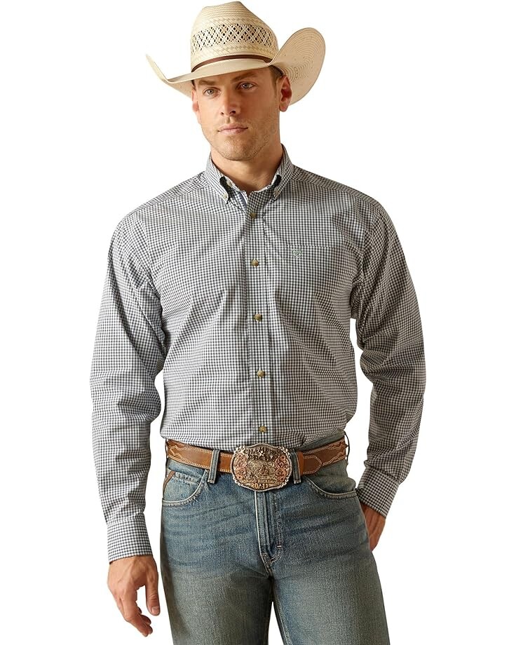 

Рубашка Ariat Pro Series Ewan Classic Fit, цвет Aqua