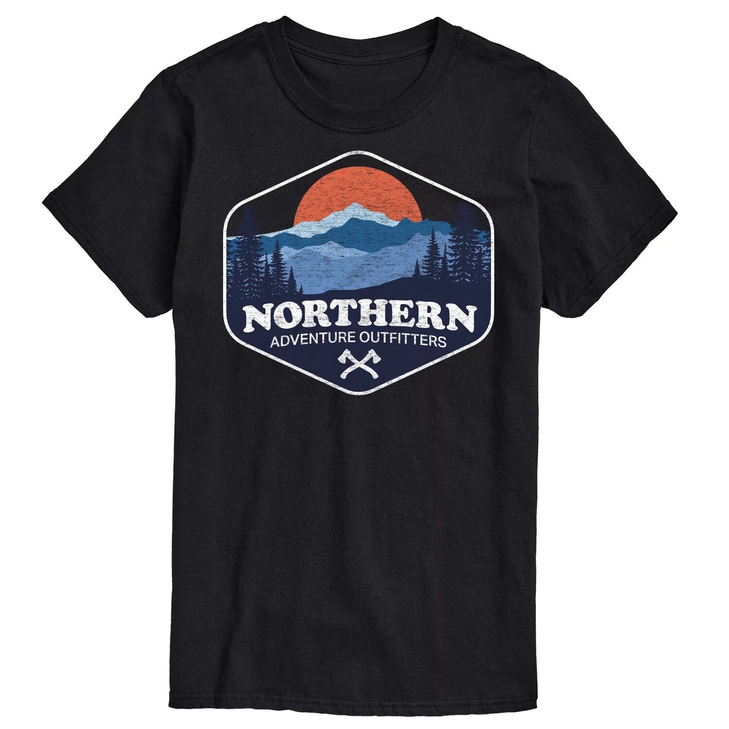 

Футболка Big & Tall Northern Adventure License