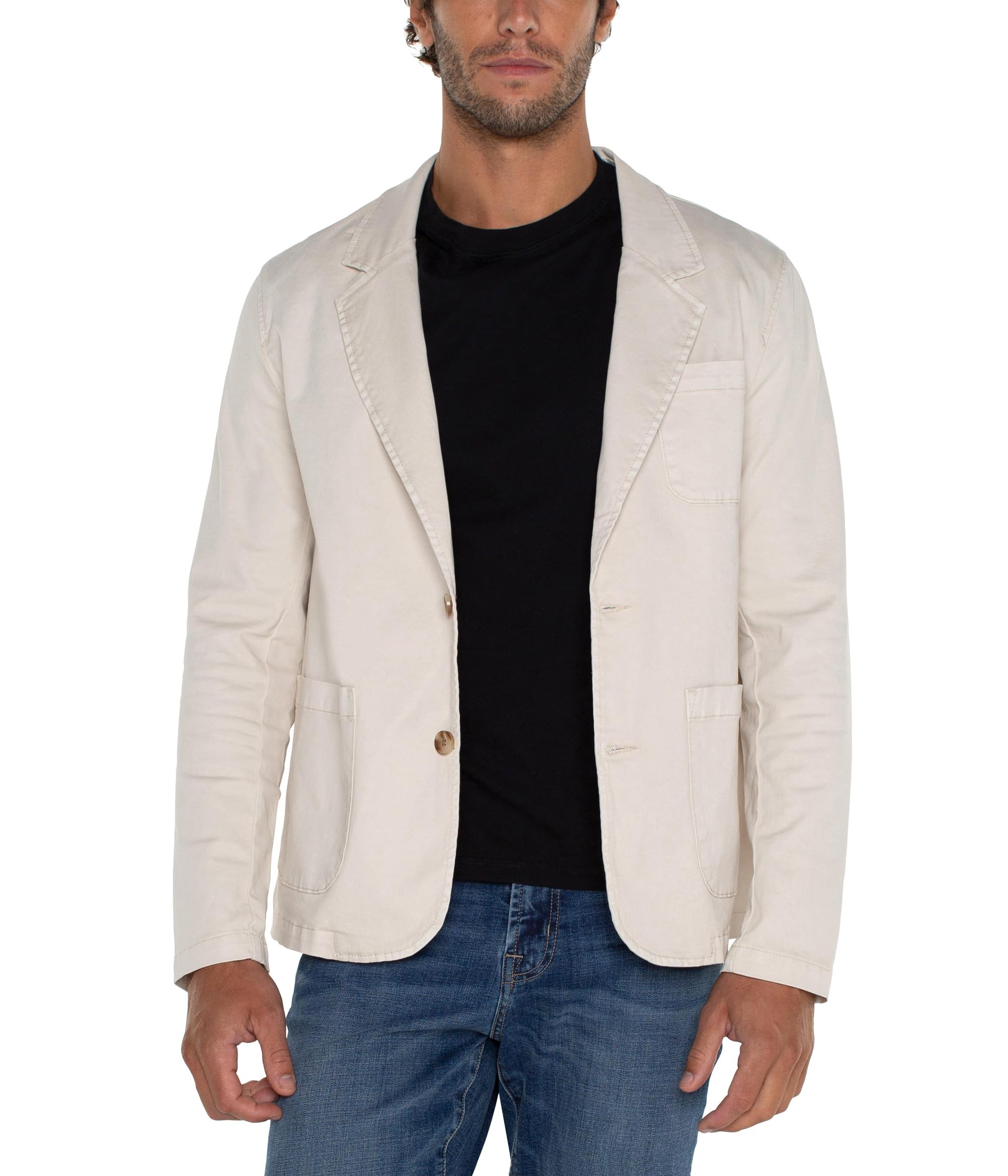 

Блейзер Liverpool Los Angeles Patch Pocket Blazer Chino Twill, Limestone
