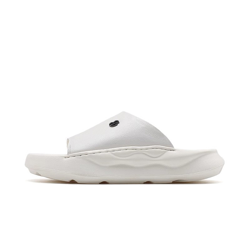 

Bansley Мужские слайдеры черно-белые, кожаные, размер как у кроссовок, цвет White, Leather Shoe Size, Comparable to Athletic Shoes