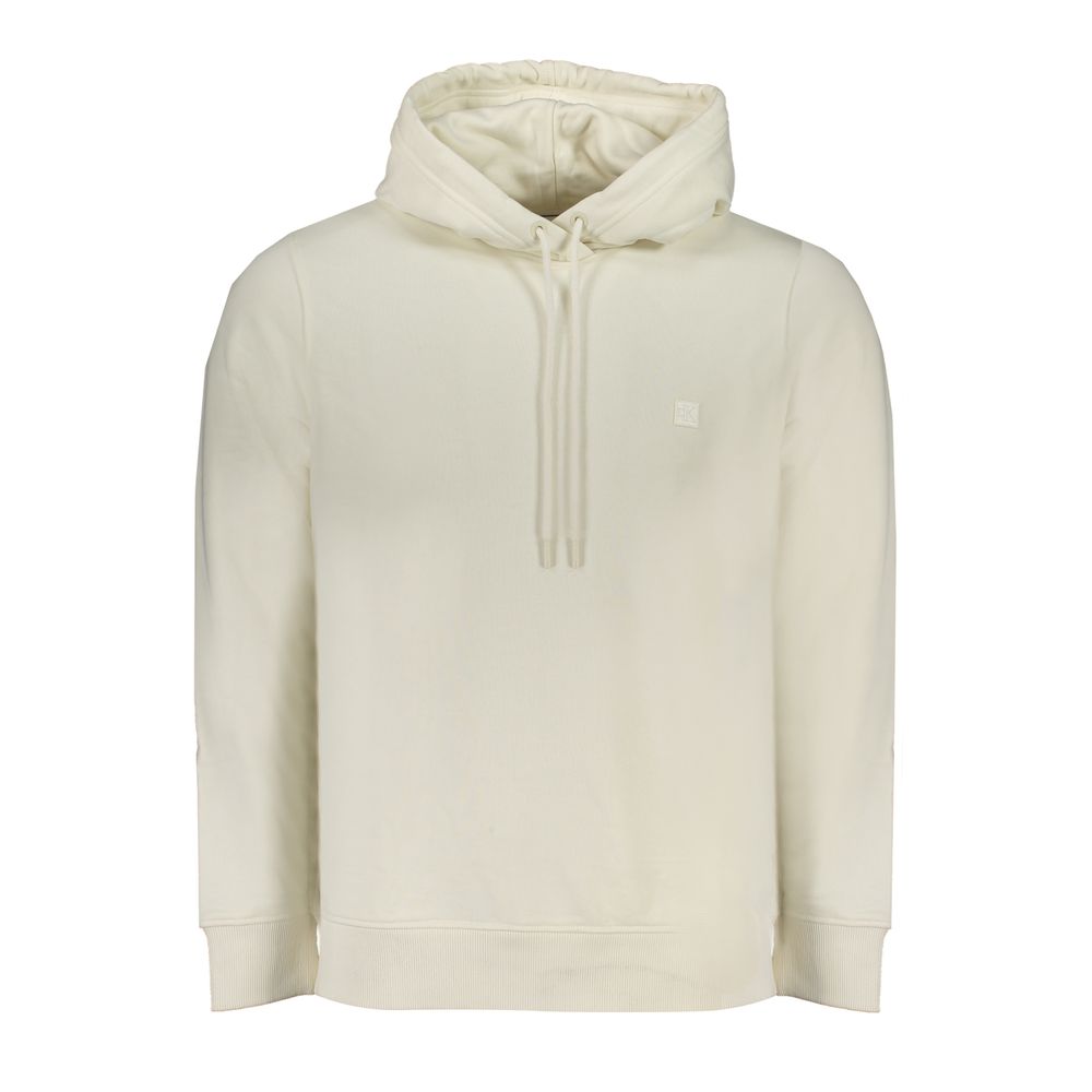 

Белый хлопковый свитер Calvin Klein
