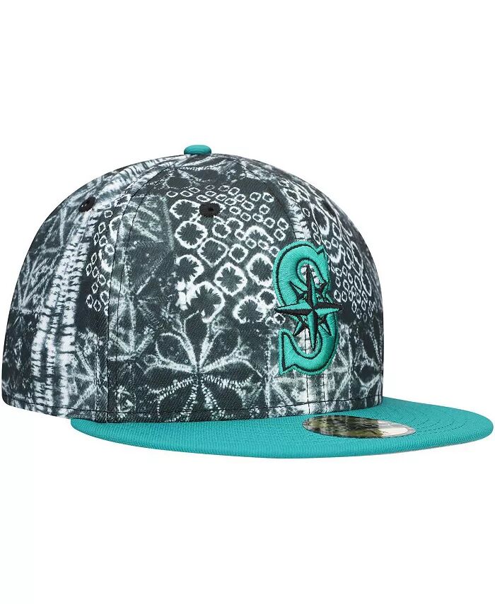 

Мужская черная приталенная шляпа Seattle Mariners Sands 59FIFTY New Era, черный