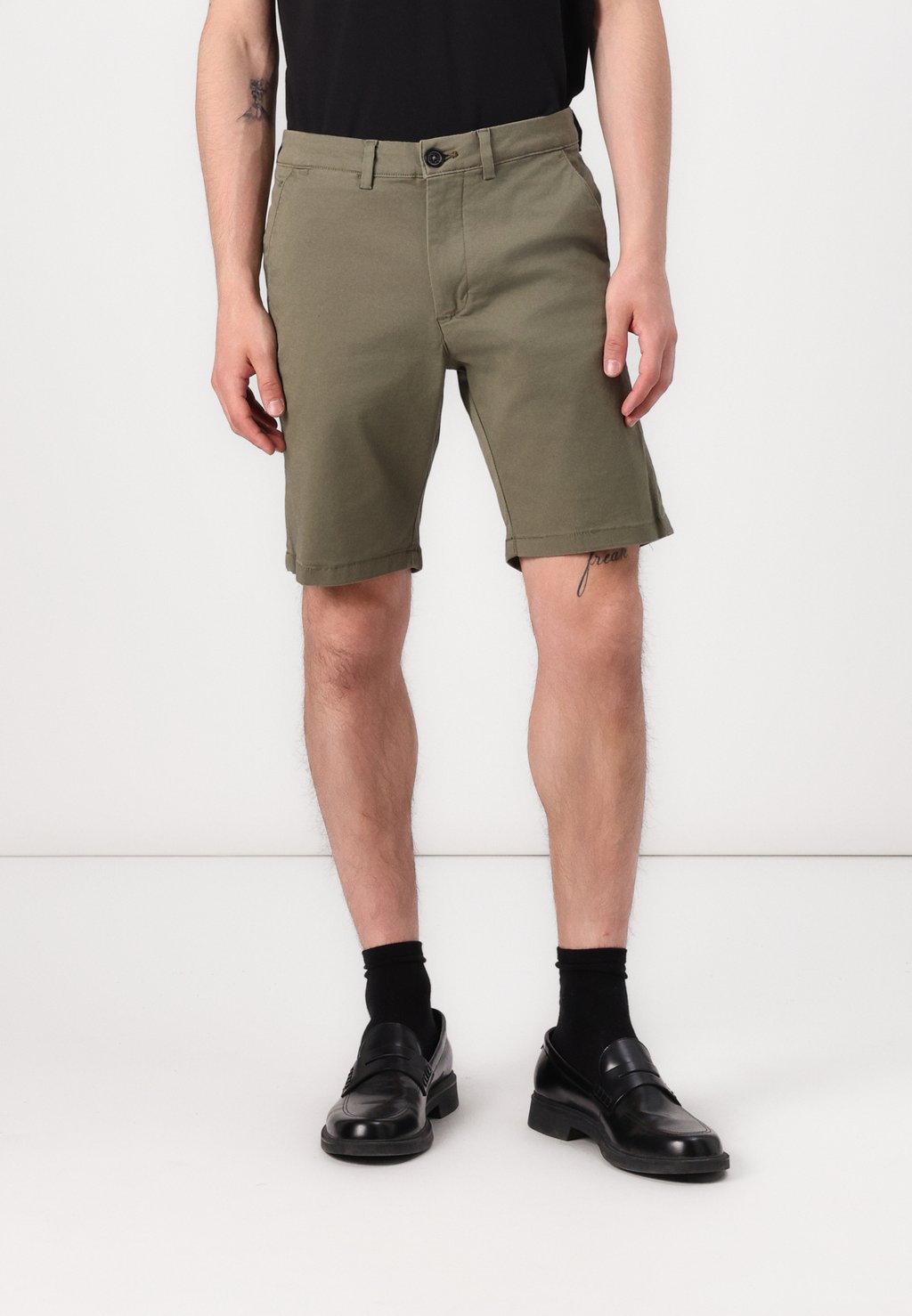 

Шорты SLHSLIM MILES FLEX Selected Homme, хаки