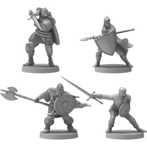 

Ролевая игра Steamforged Games Dark Souls RPG: Miniatures Set - Unkindled Heroes Pack 1