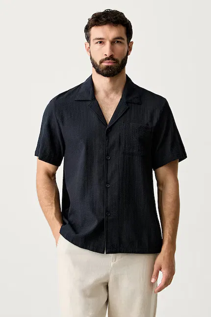Рубашка Relax_Shirt BOSS, синий