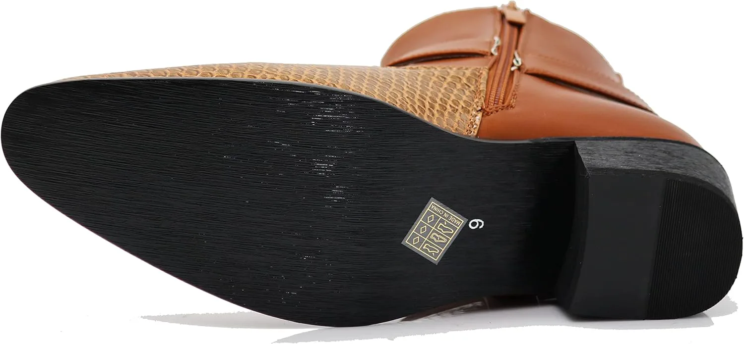 

Мужские мотоциклетные ковбойские ботинки до щиколотки Enzo Romeo WT10