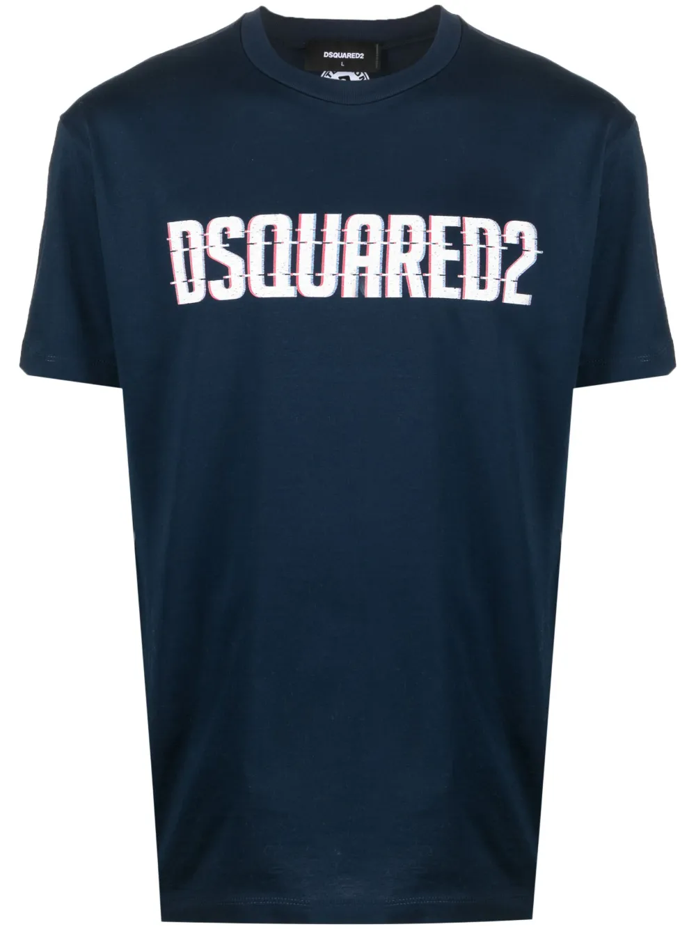 

Футболка с логотипом DSQUARED2, синий