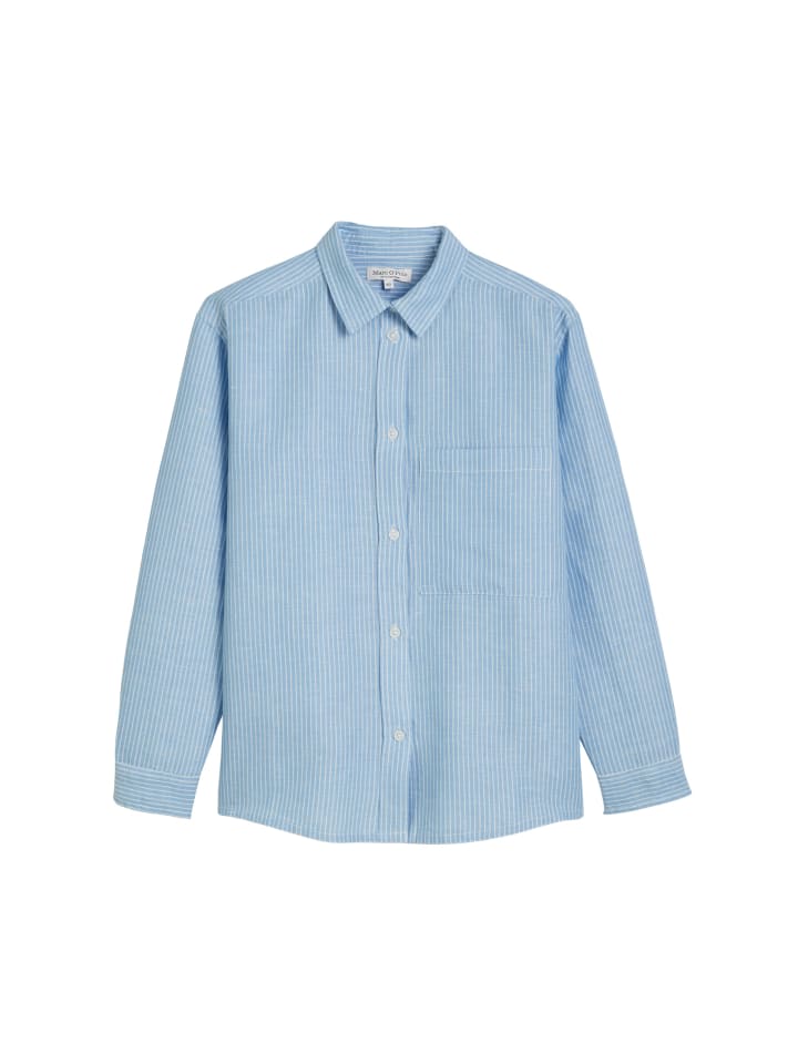 

Блузка Marc O'Polo, цвет cloudy blue stripe