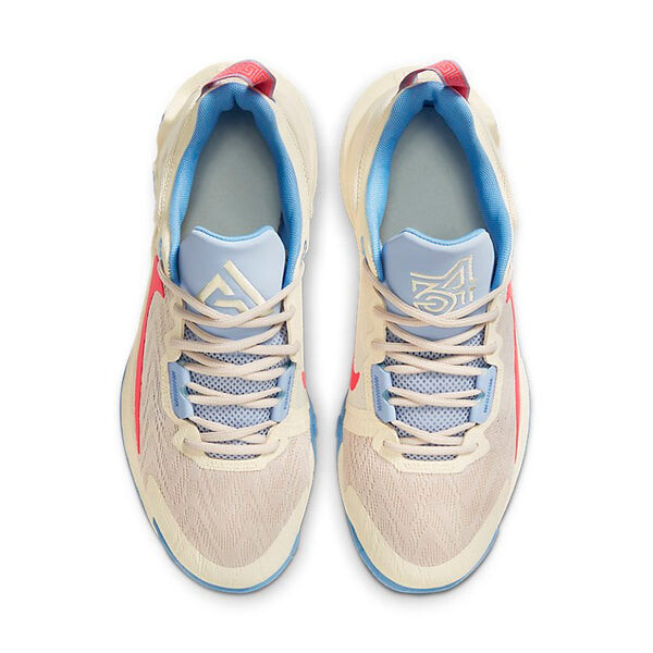 Кроссовки Nike Giannis Immortality 2 'University Blue', цвет coconut milk/university blue/light orewood brown/hot punch — фото 3