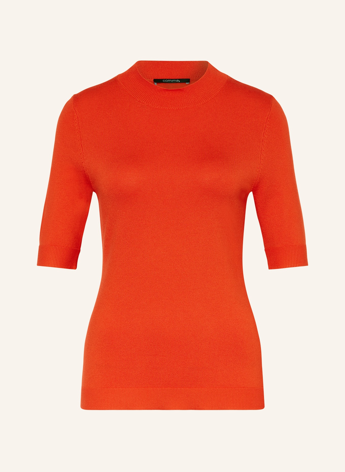 

Трикотажная рубашка Comma, оранжевый