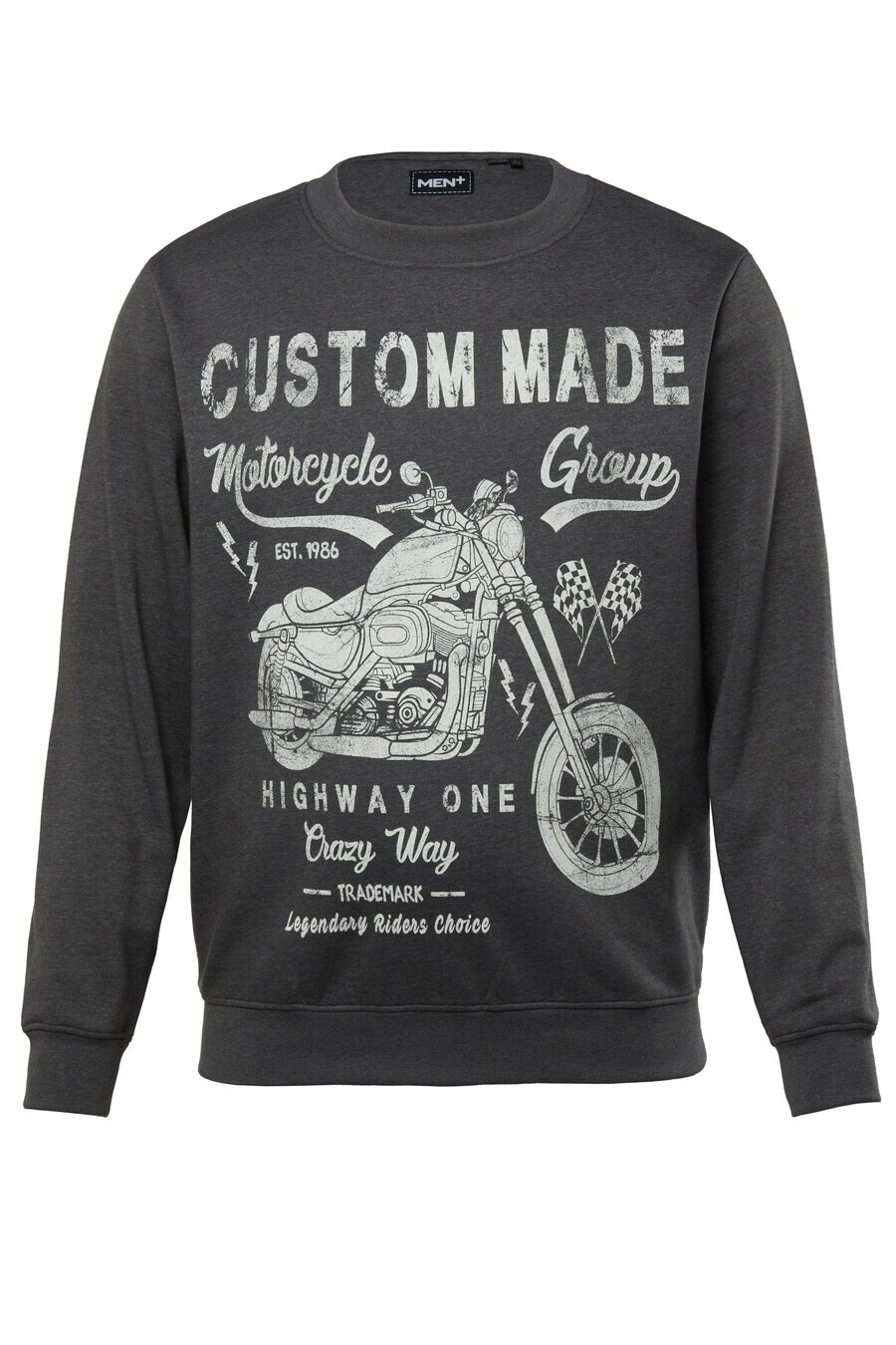 

Свитер Men Plus Sweatshirt, цвет anthracite/light grey
