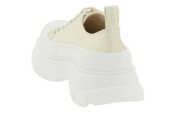 Кроссовки tread slick low lace up graffiti shoes 'yellow white' Alexander Mcqueen, желтый — фото 2