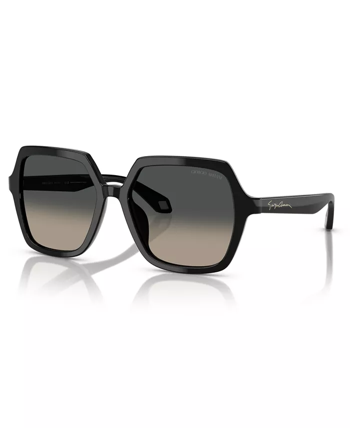 

Женские солнцезащитные очки, градиентные AR8193U Giorgio Armani, черный