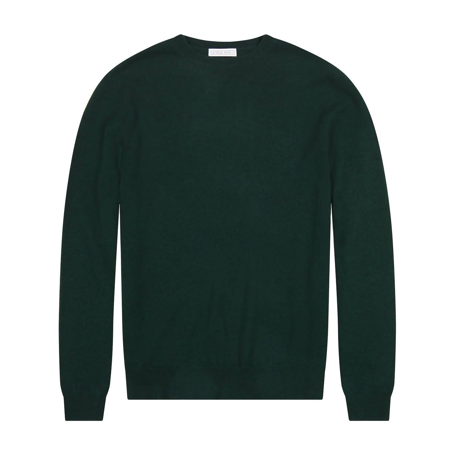 

Мужской свитер из мериносовой шерсти в цвете Envy Green George Patrick