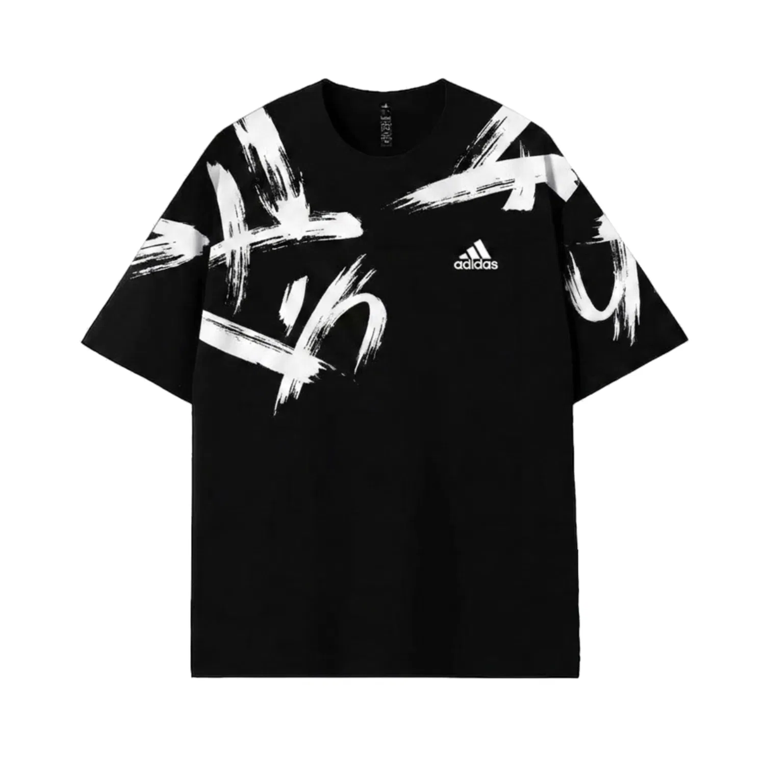 Футболка хлопковая Adidas Black