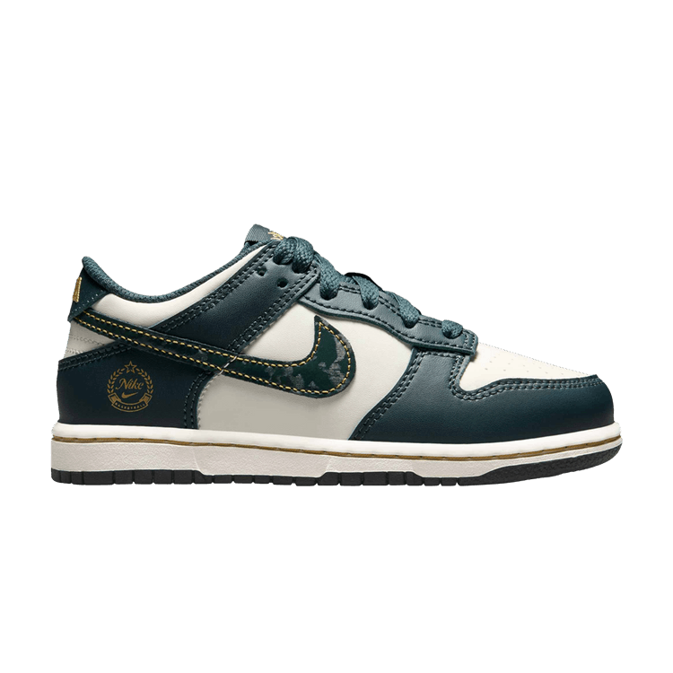 

Кроссовки Dunk Low PS 'Deep Jungle', зеленый
