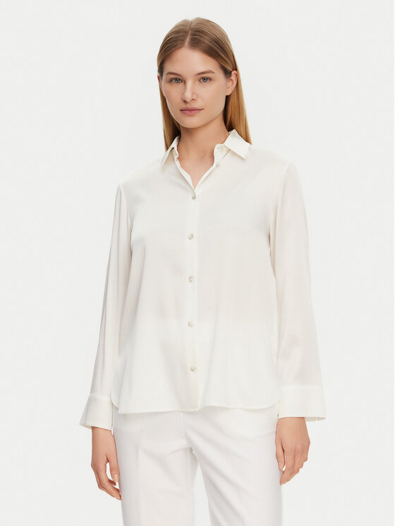 

Рубашка обычного кроя Kadiak 2516111027650 Max Mara, экрю