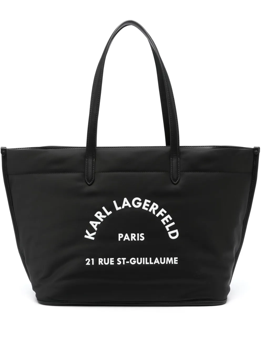 

Сумка-тоут RSG среднего размера KARL LAGERFELD, черный