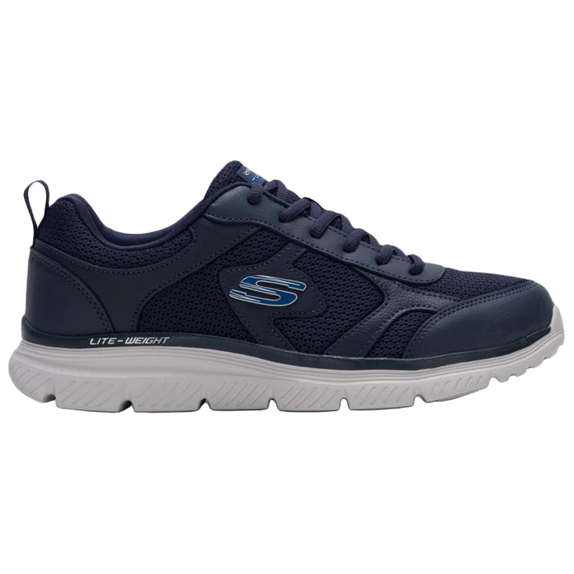 Skechers Беговые кроссовки BURNS 2.0 мужские синие, цвет Blue — фото 2
