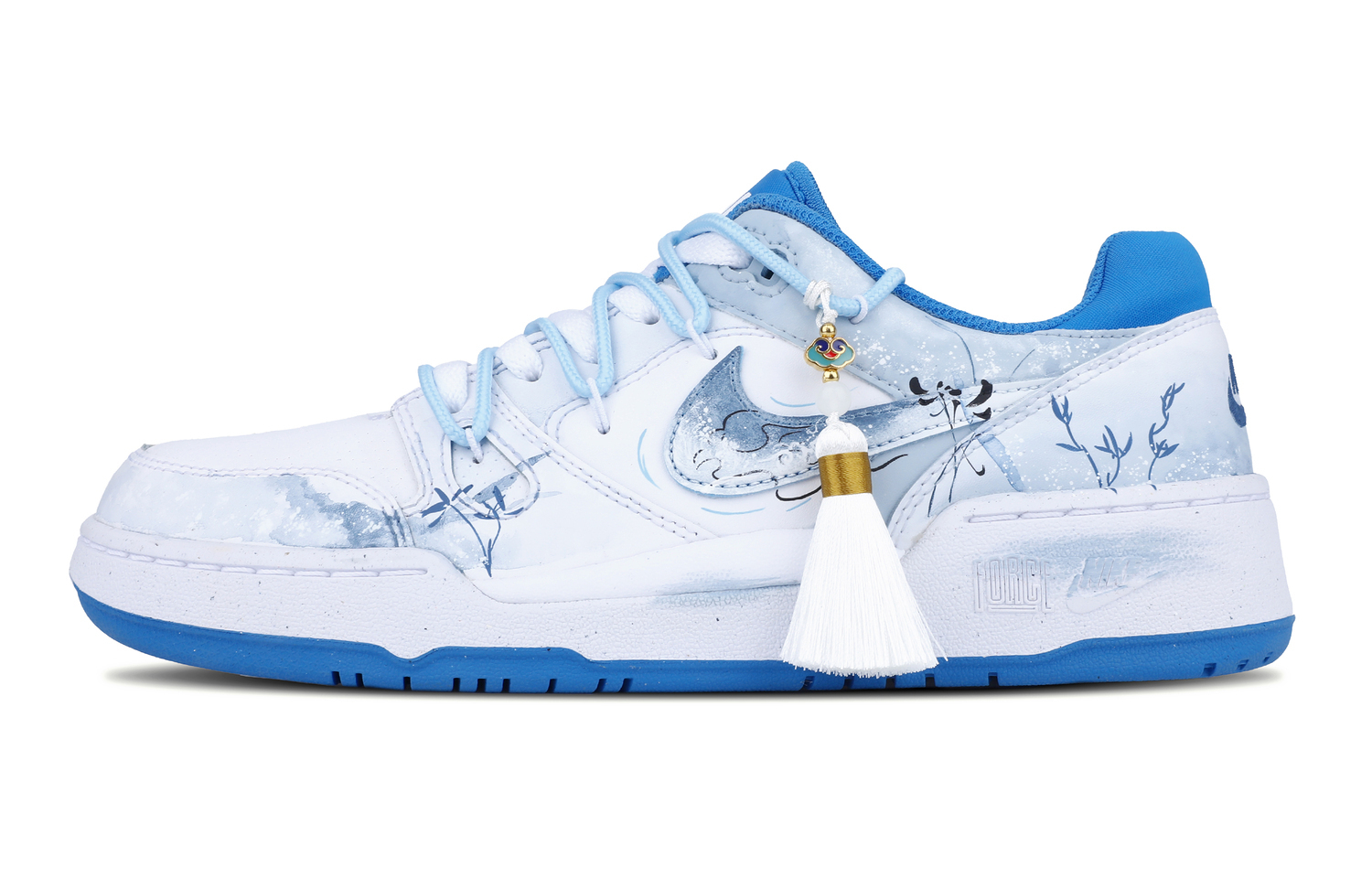 

Full Force Huijie, Cyan Prologue Low top мужские скейтборд кроссовки белый серый Nike, синий белый серый