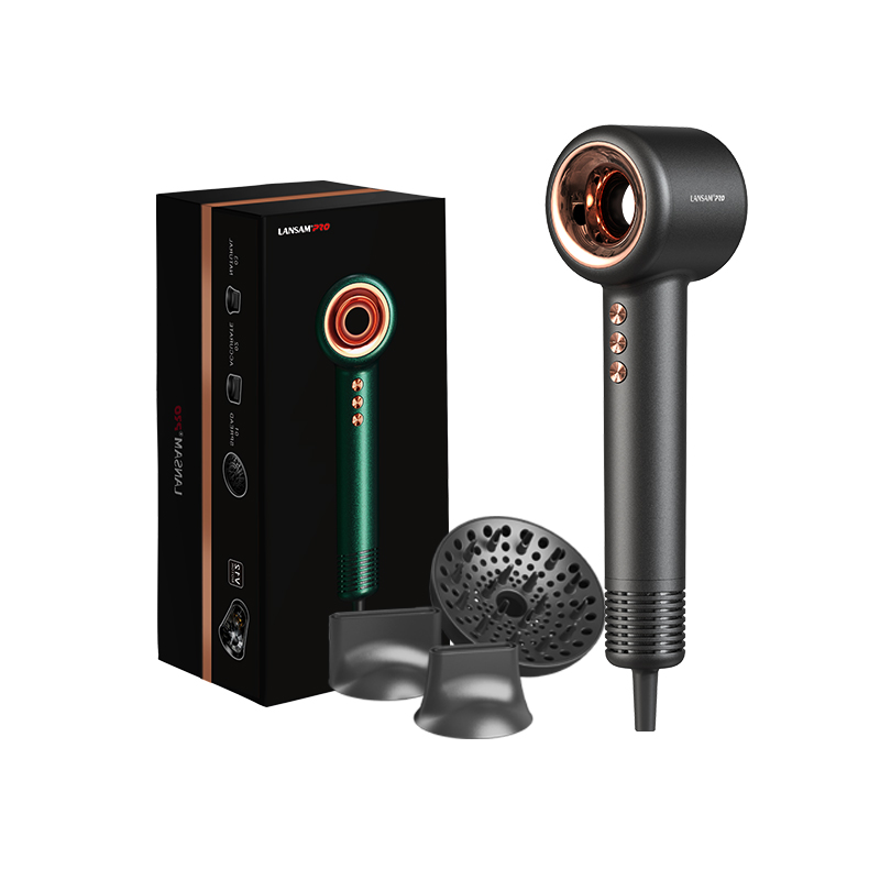 

Фен для волос 1400W Домашний Стилист LS-6001 Lansam, Gray