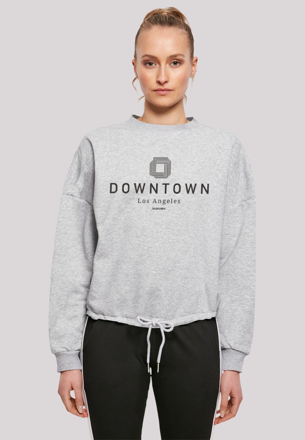 

Толстовка DOWNTOWN LA F4NT4STIC, серый