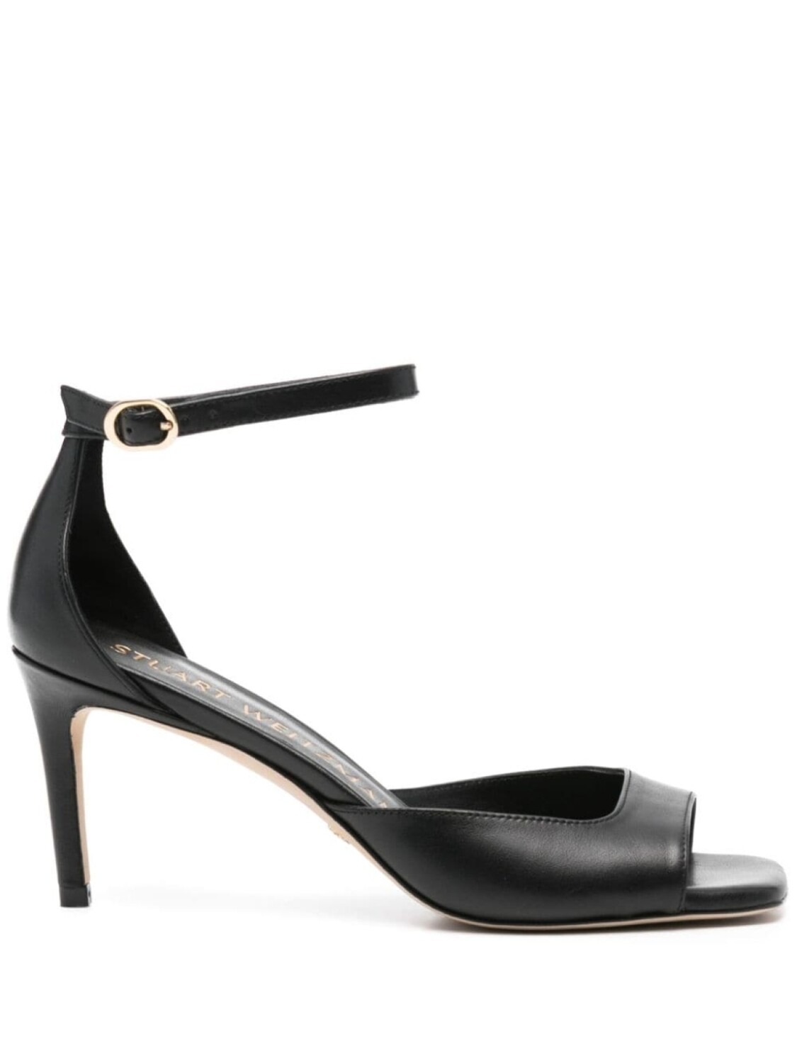 Stuart Weitzman босоножки Nudistia 75, черный