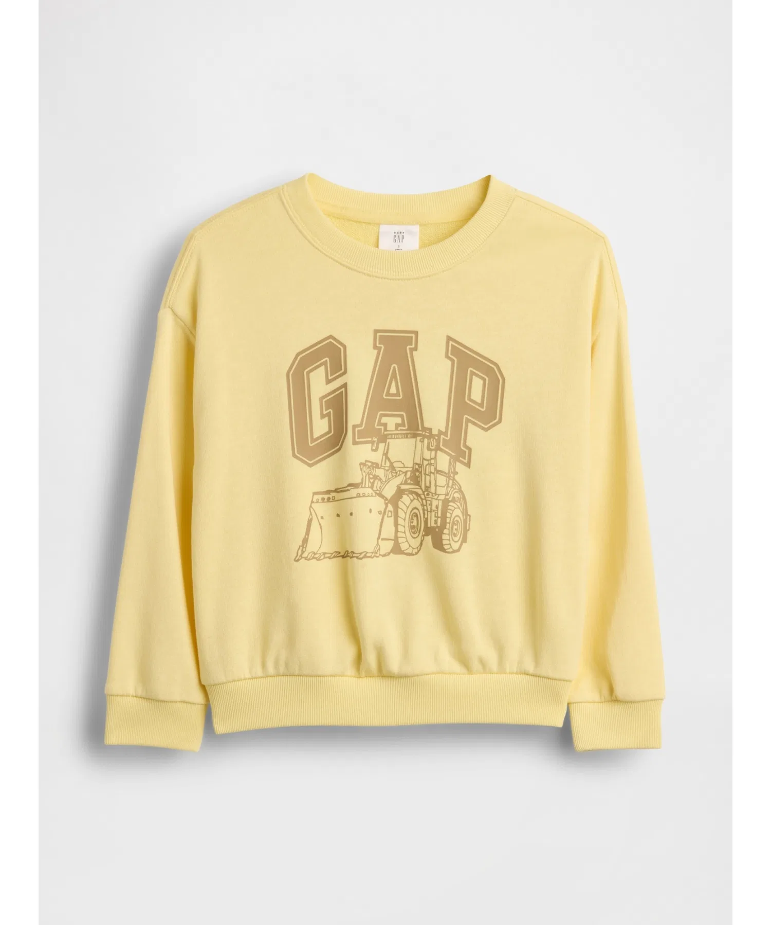 Свободная толстовка babyGap из французской махровой ткани с графическим принтом
