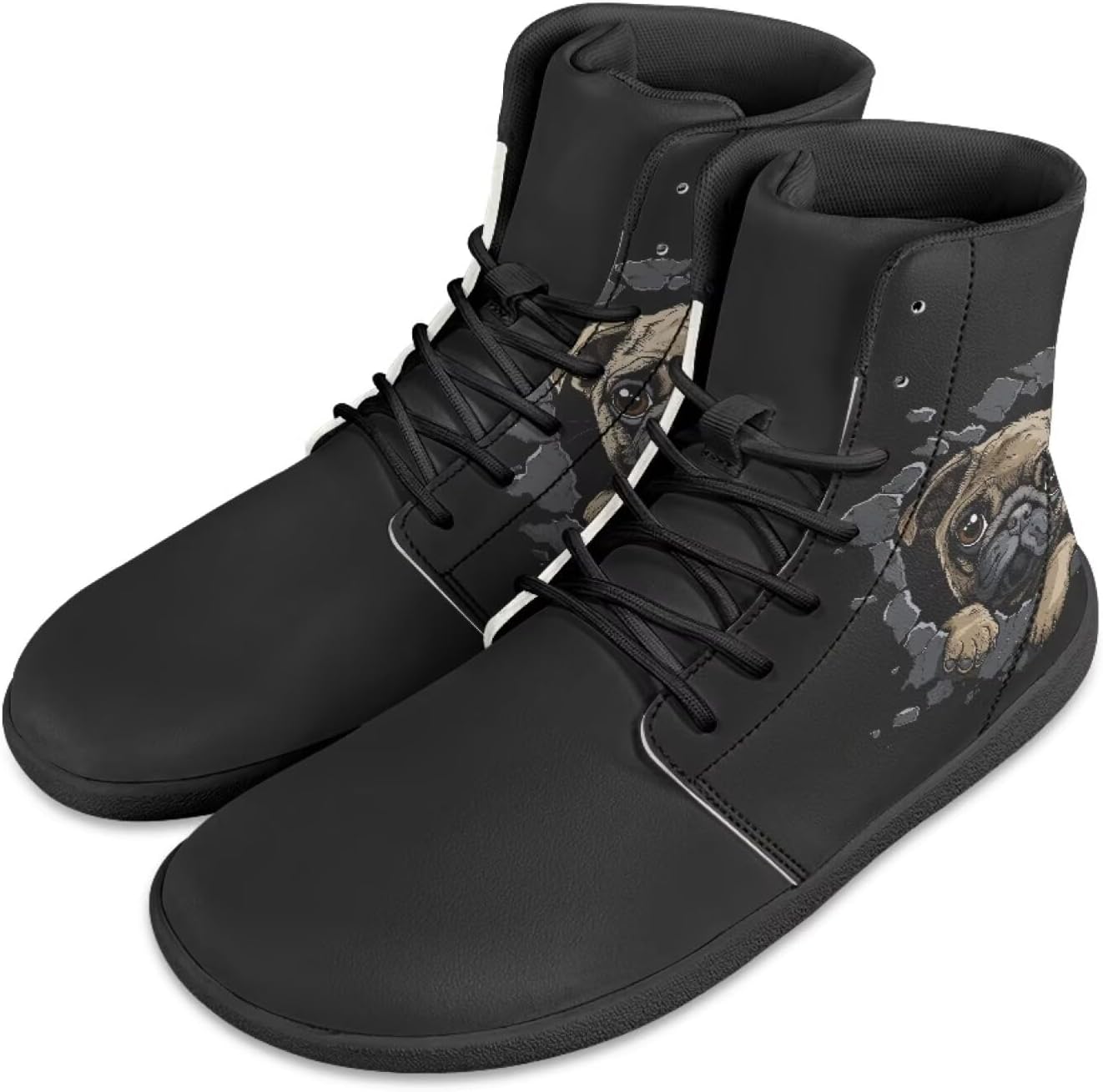 

Мужские кроссовки Jeiento, обувь с нулевым перепадом для ходьбы, минималистичная обувь для мужчин, повседневная спортивная обувь, черный