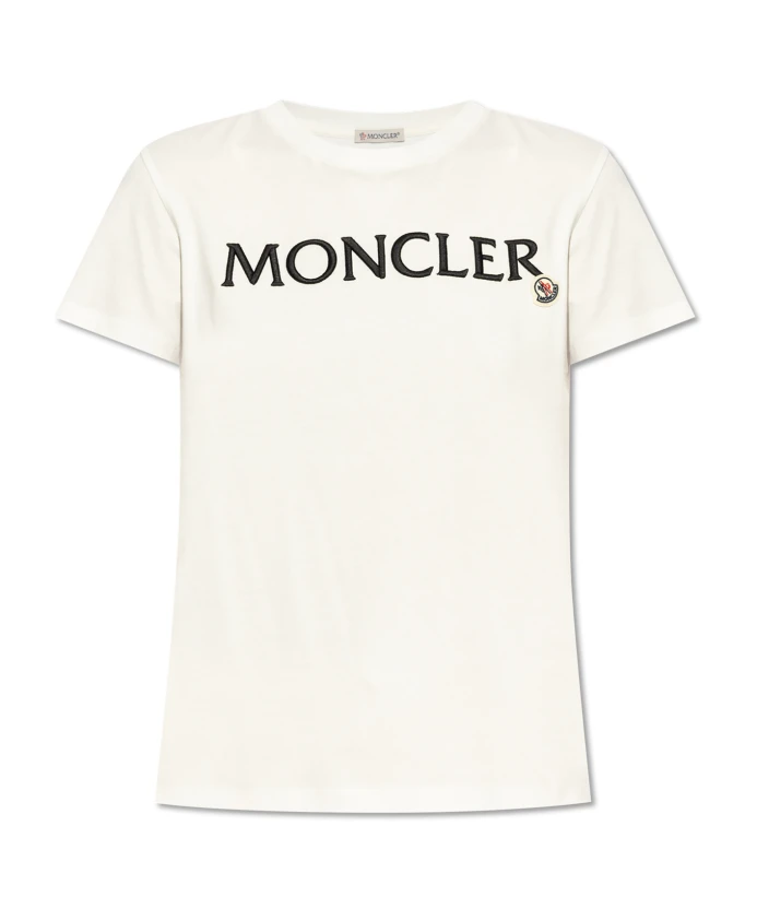 

Футболка с логотипом Moncler, белый