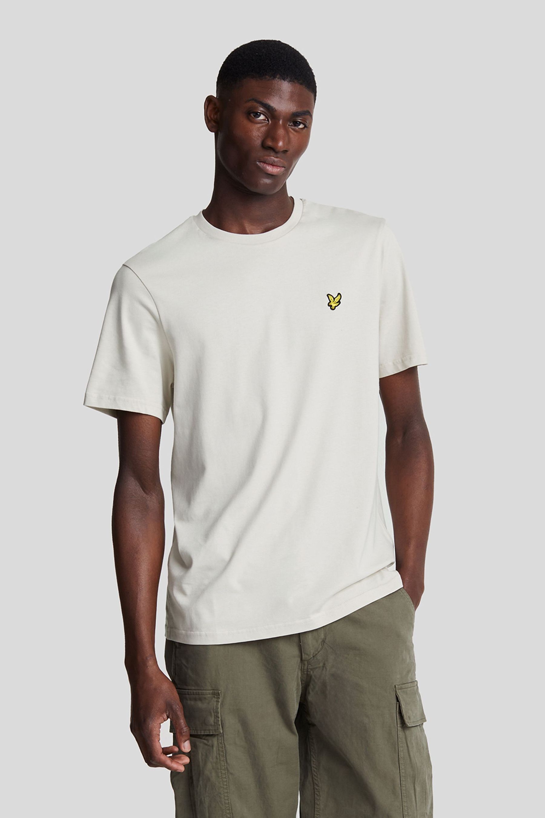 

Футболка с круглым вырезом Lyle & Scott, белый