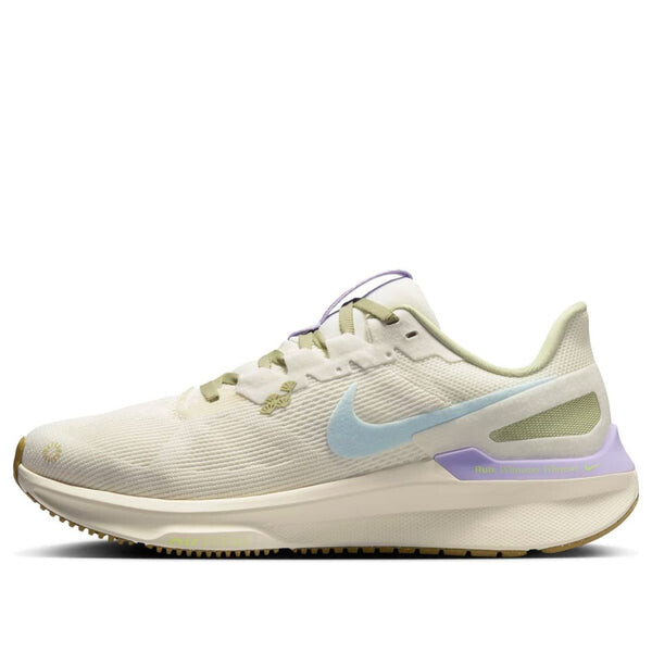 Кроссовки air zoom structure 25 'sail glacier blue volt' Nike, мультиколор