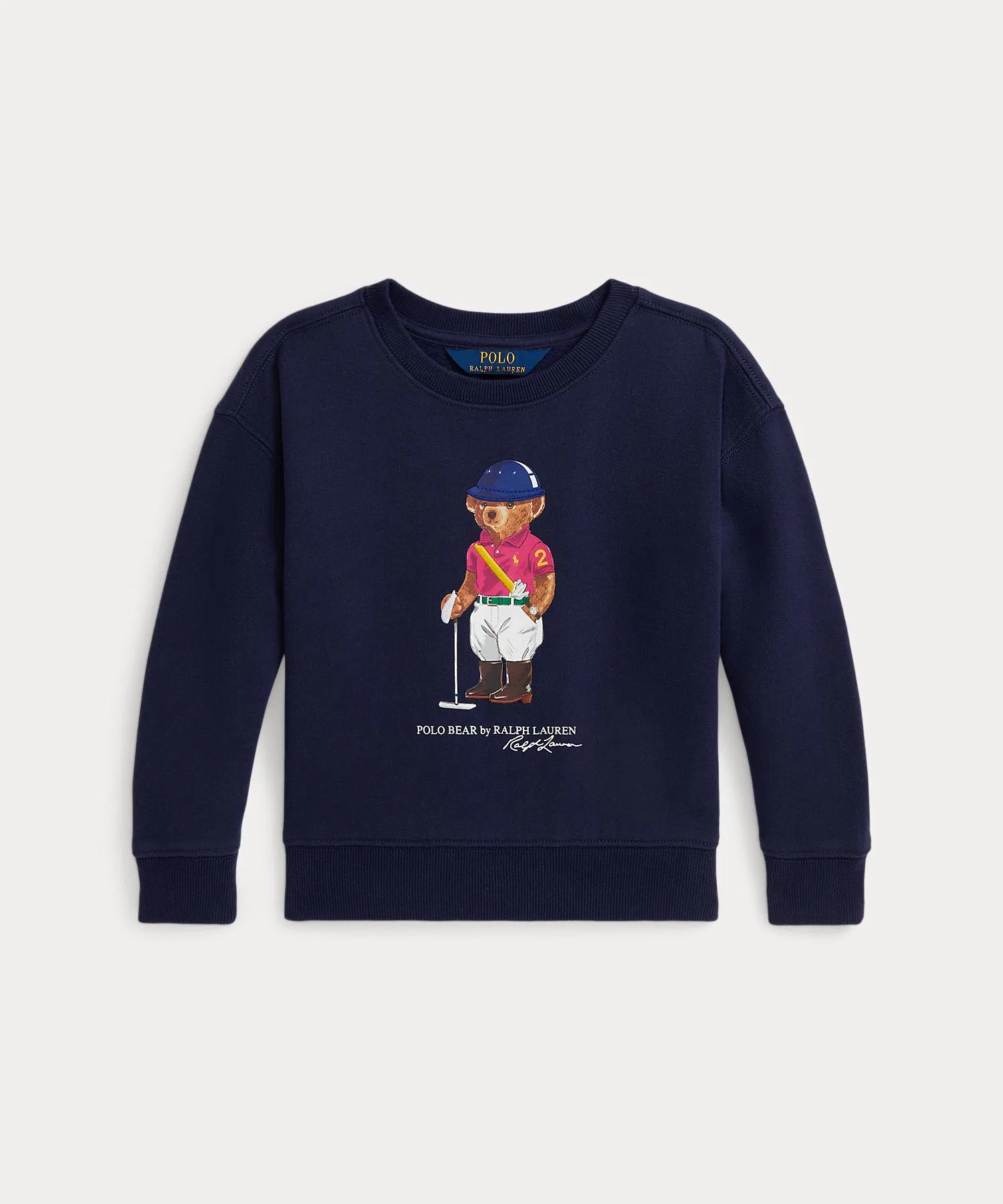 Толстовка Polo Bear из флиса свободного кроя