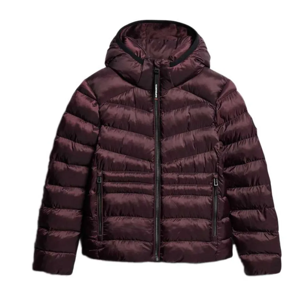 

Куртка Superdry Fuji Quilt Padded, фиолетовый