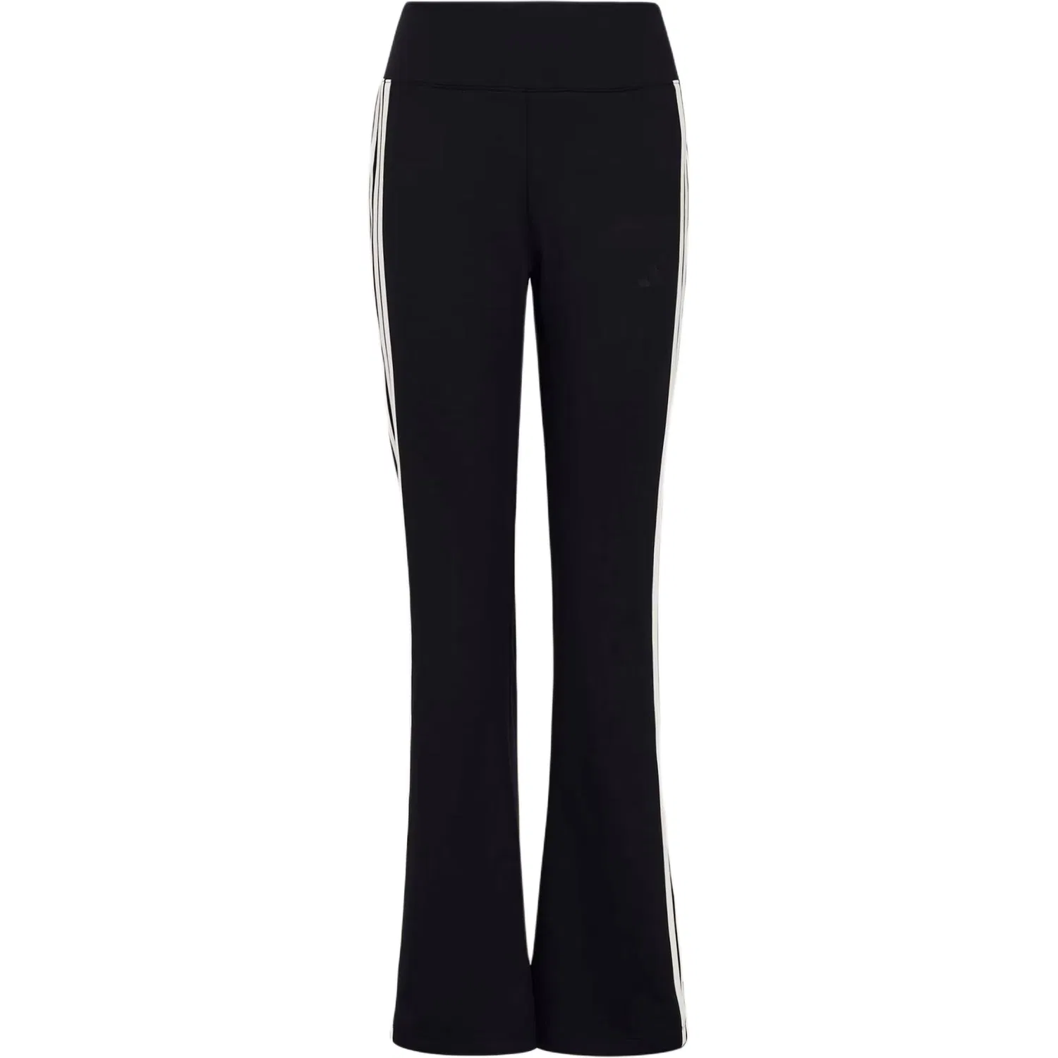 Брюки повседневные женские black/jade white, умеренно расклешенные Adidas