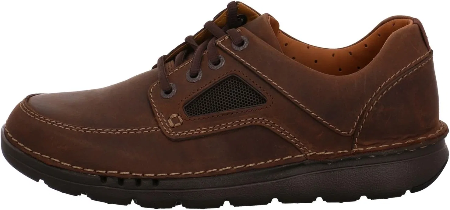 Мужские туфли Clarks Unnature Time, темно-коричневый — фото 3
