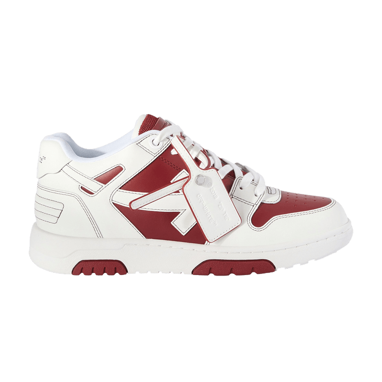 

Кроссовки Off-White Off-White Out of Office Low 'White Brick Red', красный