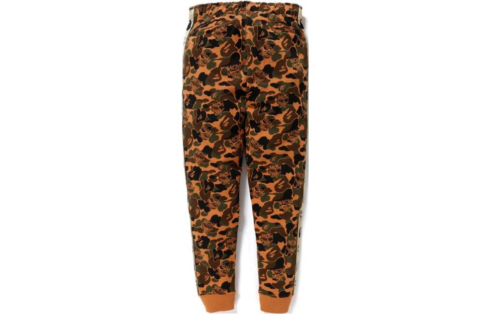 Mcm X BAPE X MCM Повседневные брюки женские красно-коричневые A Bathing Ape — фото 2