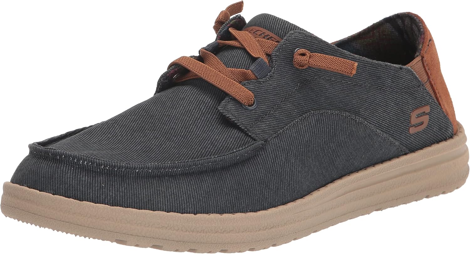 

Мужская уличная одежда Skechers Melson - кружевные слипоны Planon Moc Toe Bungee